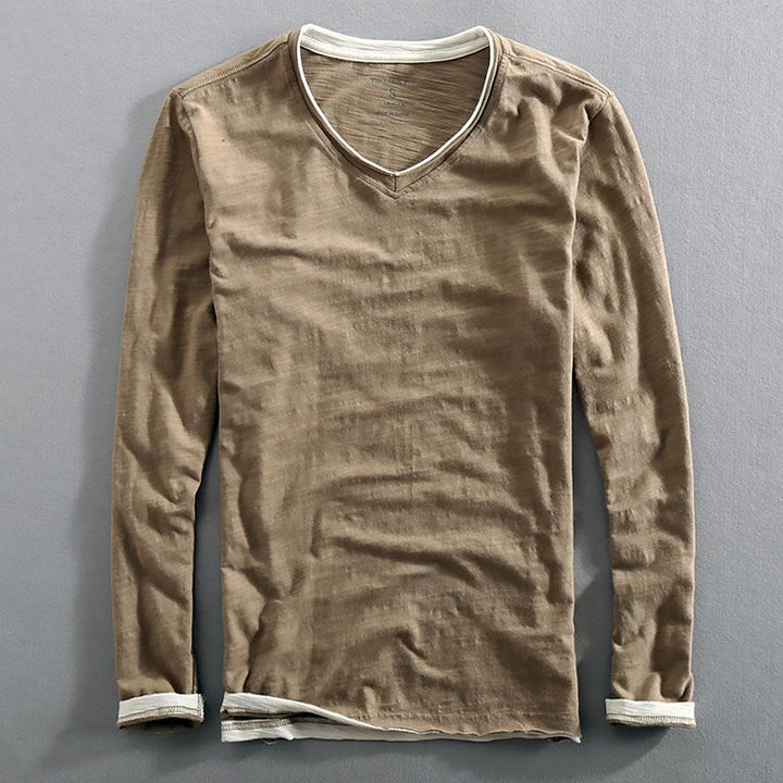 Alberto - Casual shirt met lange mouwen