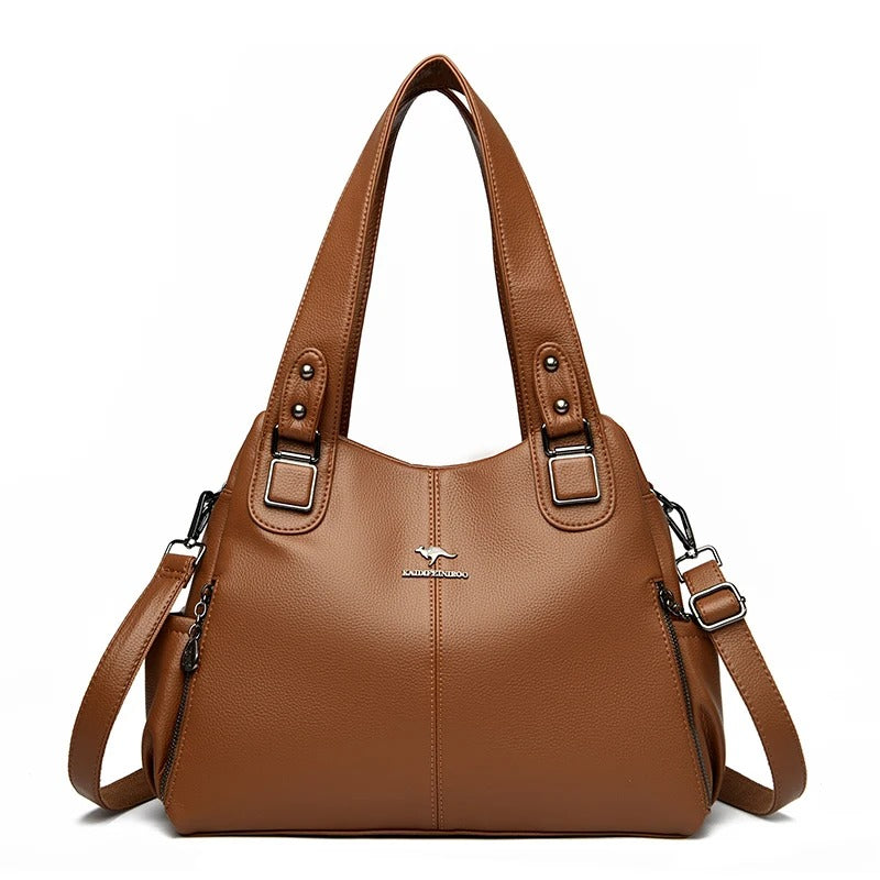 Mila - Vintage leren tas