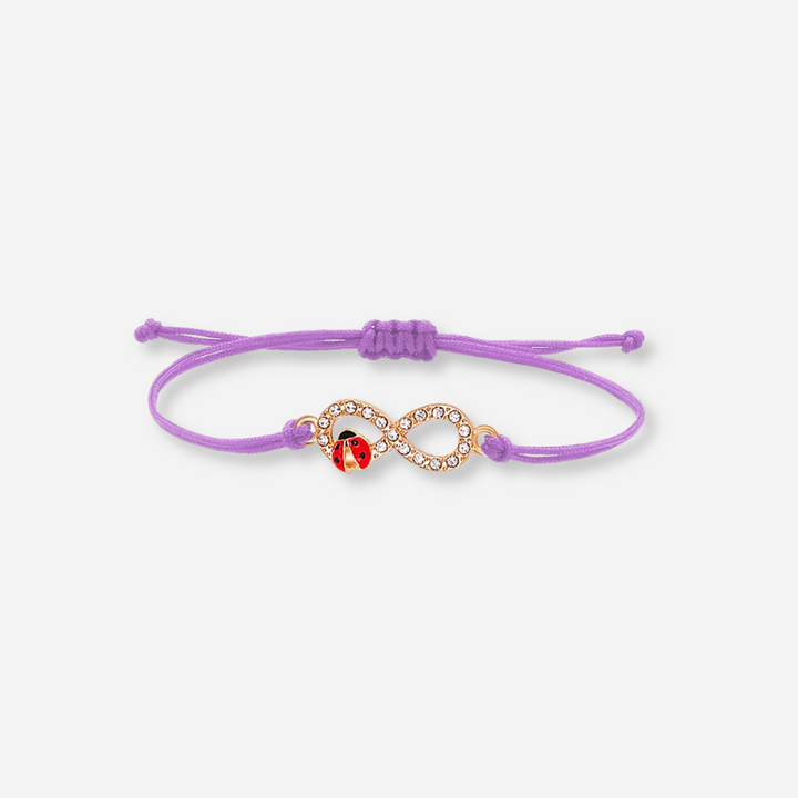Lieveheersbeestje infinity armband