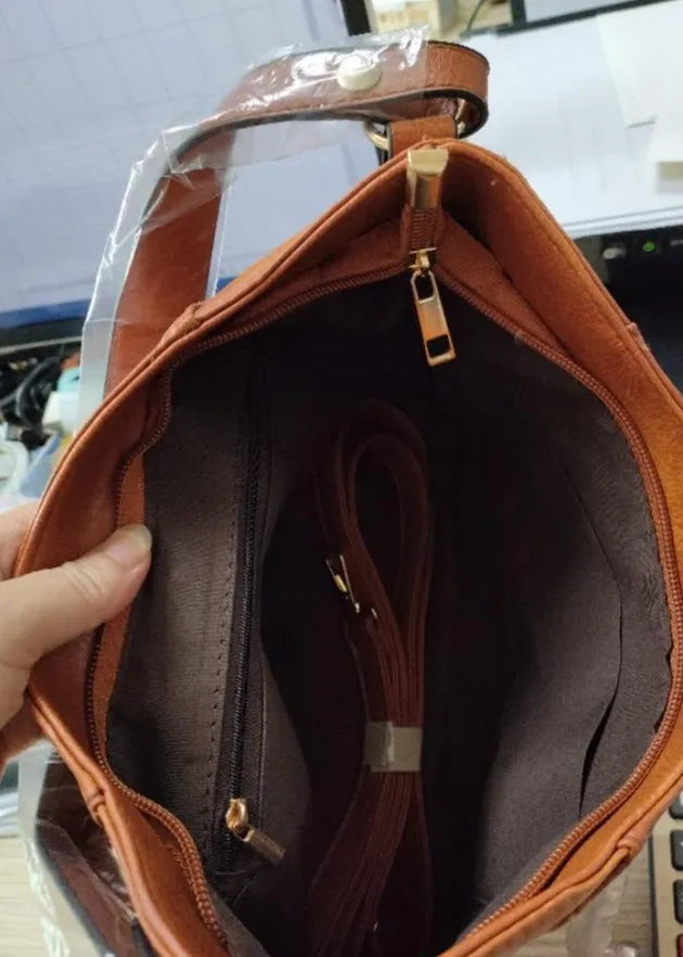 Georgina | Stijlvolle vintage leren tas