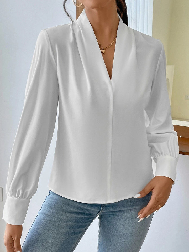 Charlene - Elegante Lange Mouwen Blouse