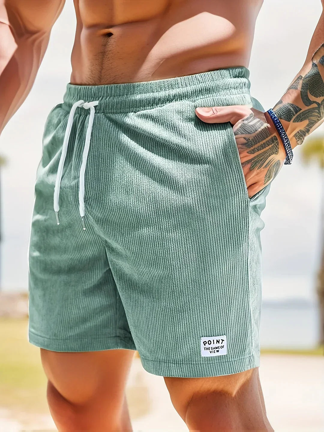 ALESSIO | CORDUROY HEREN SHORTS