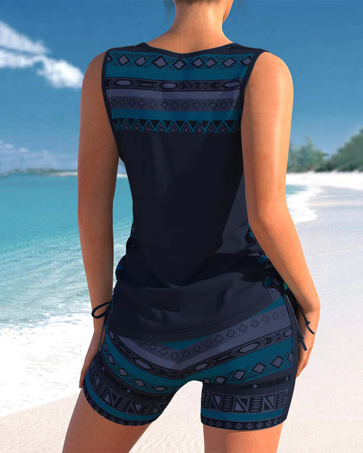 Bienna™ - Geometrische print Tankini set