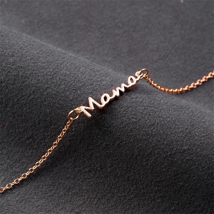 Mama stainless steel armband
