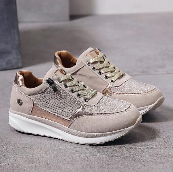 Minna | Orthopedische sneakers met ritssluiting