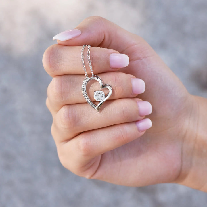Klassieke zirkonia ketting voor mama