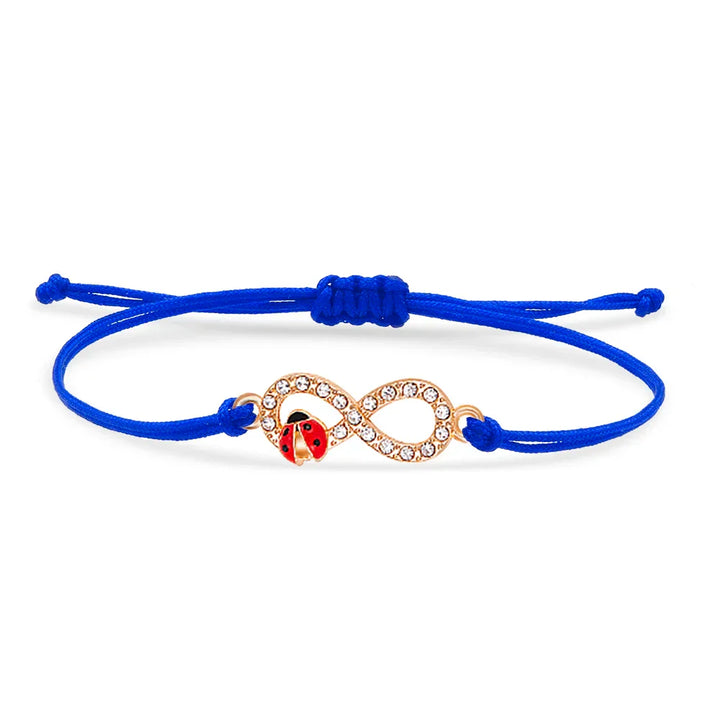 Lieveheersbeestje infinity armband