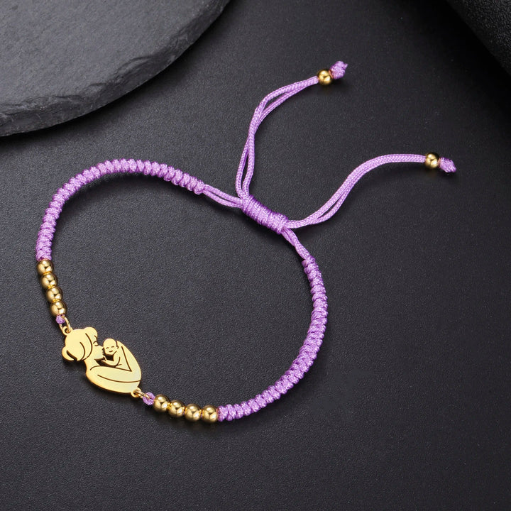 Liefdevolle familie armband