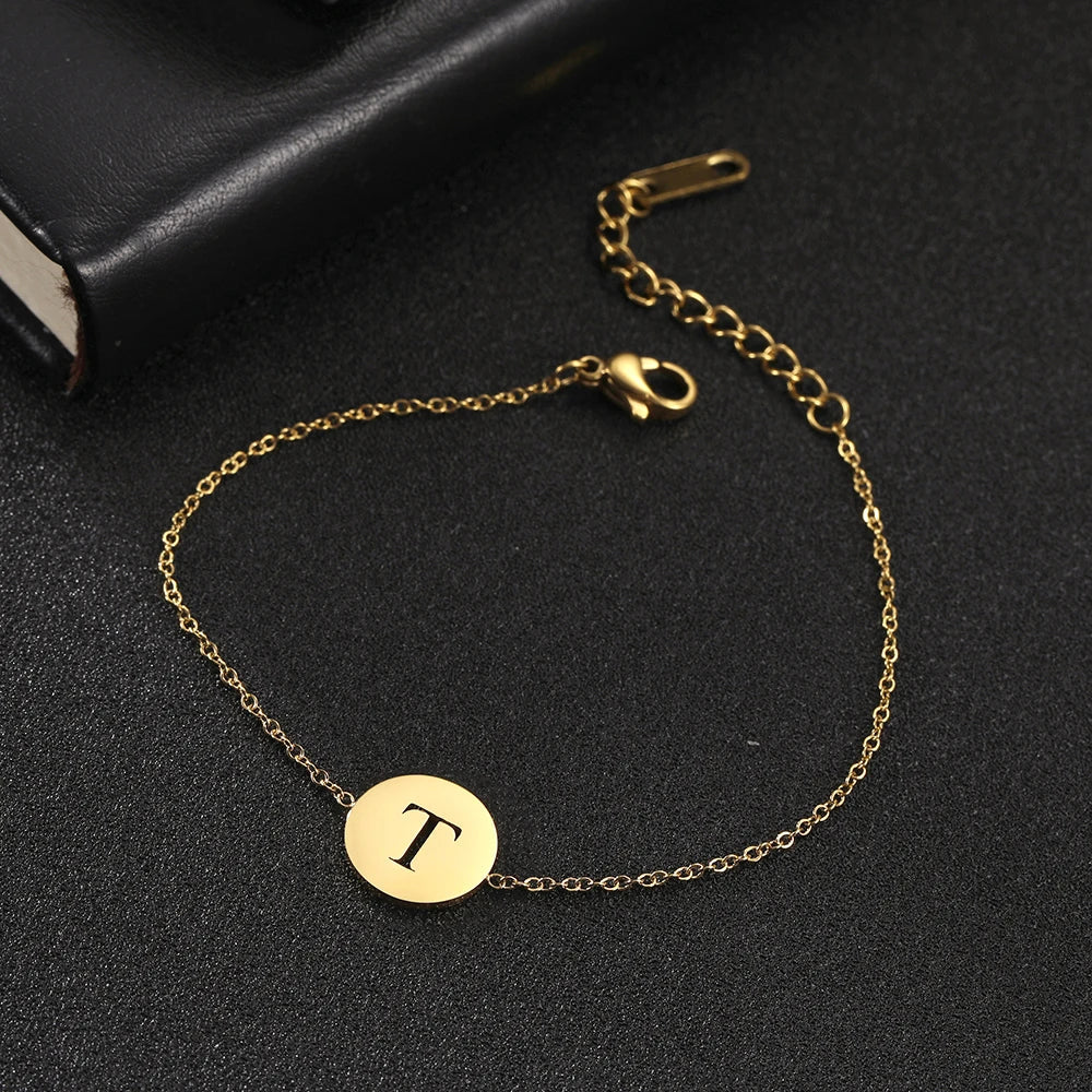 Prachtige Initialen armband