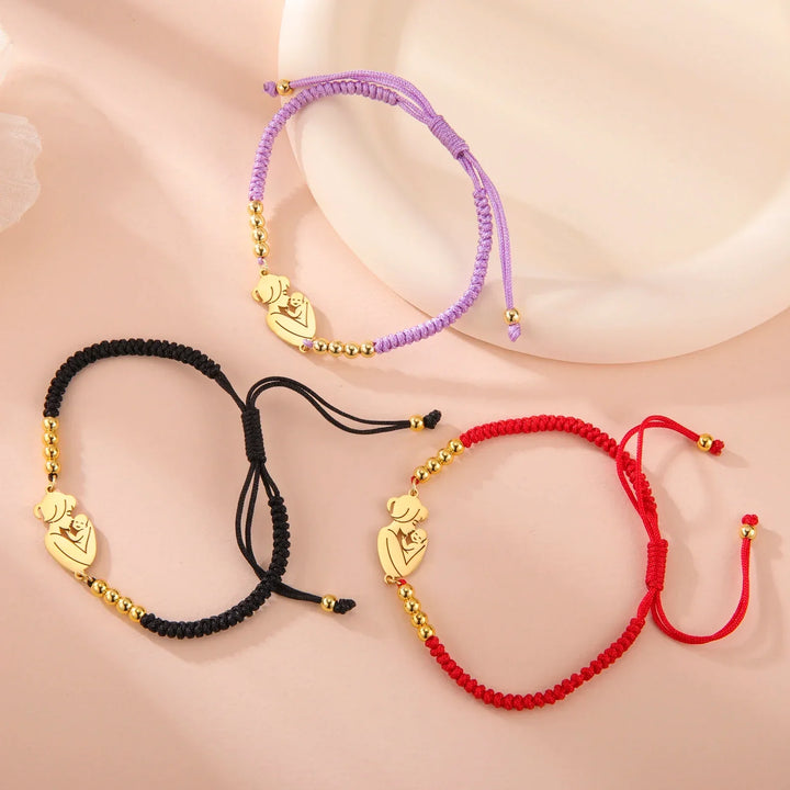 Liefdevolle familie armband