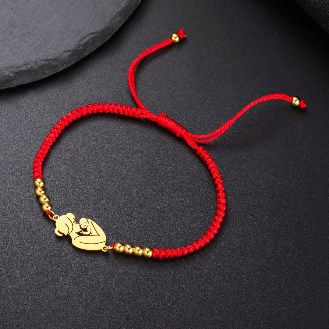 Liefdevolle familie armband