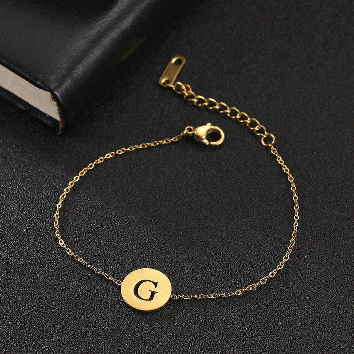 Prachtige Initialen armband