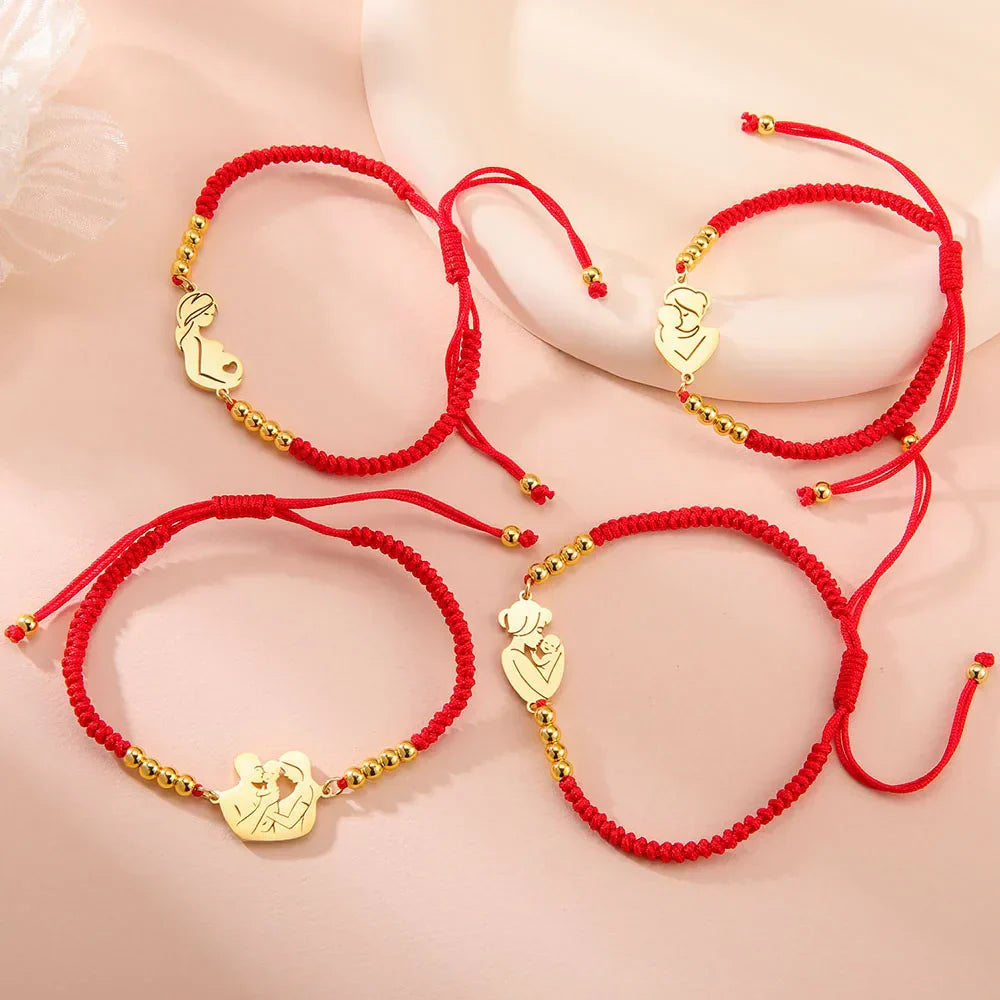 Liefdevolle familie armband