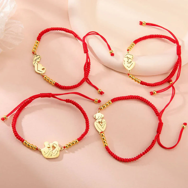 Liefdevolle familie armband