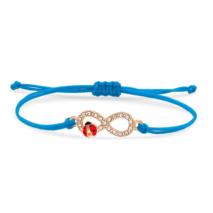 Lieveheersbeestje infinity armband