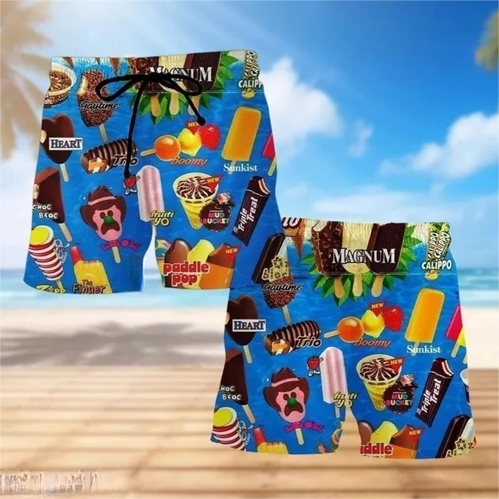 Retro IJsjes strandbroek