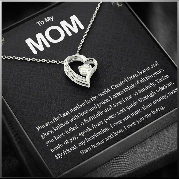 Klassieke zirkonia ketting voor mama