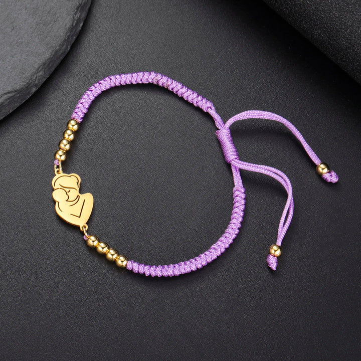 Liefdevolle familie armband