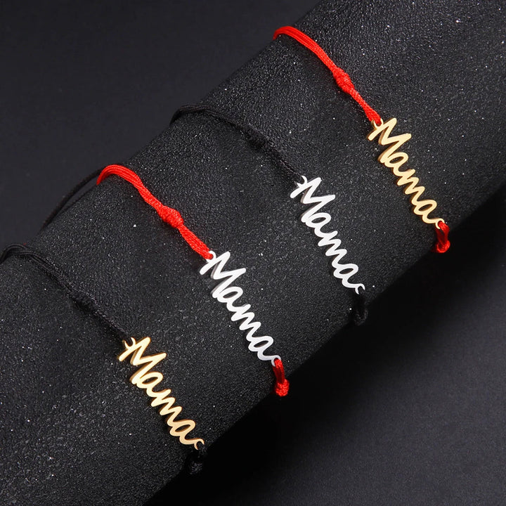 Mama verstelbare liefdes armband