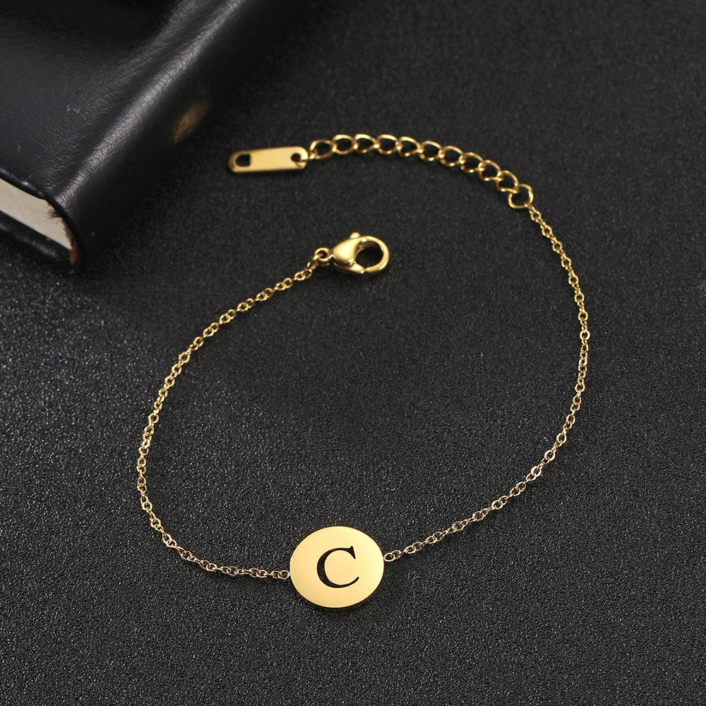 Prachtige Initialen armband