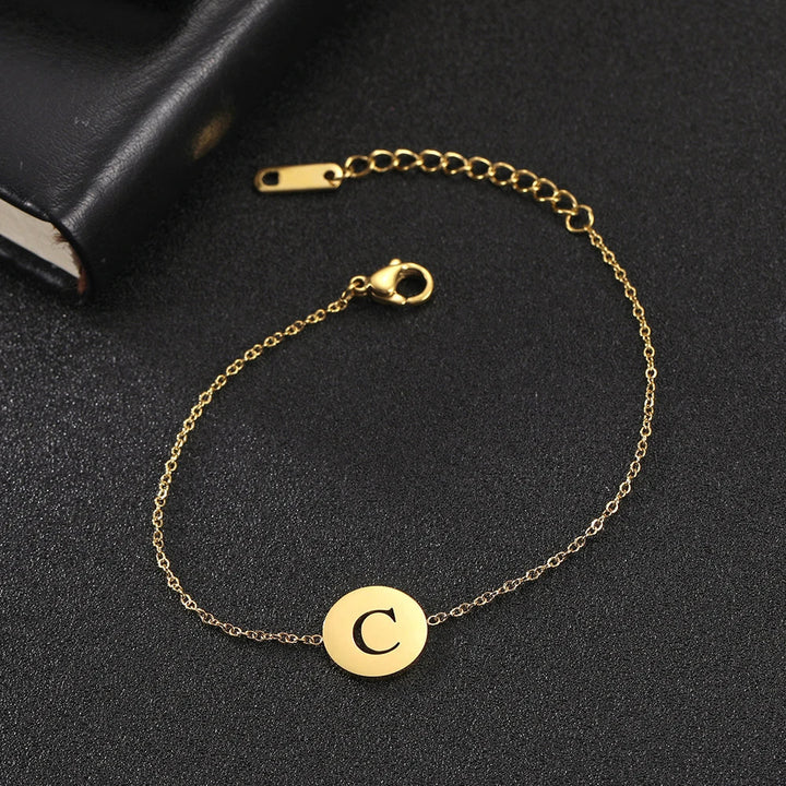 Prachtige Initialen armband