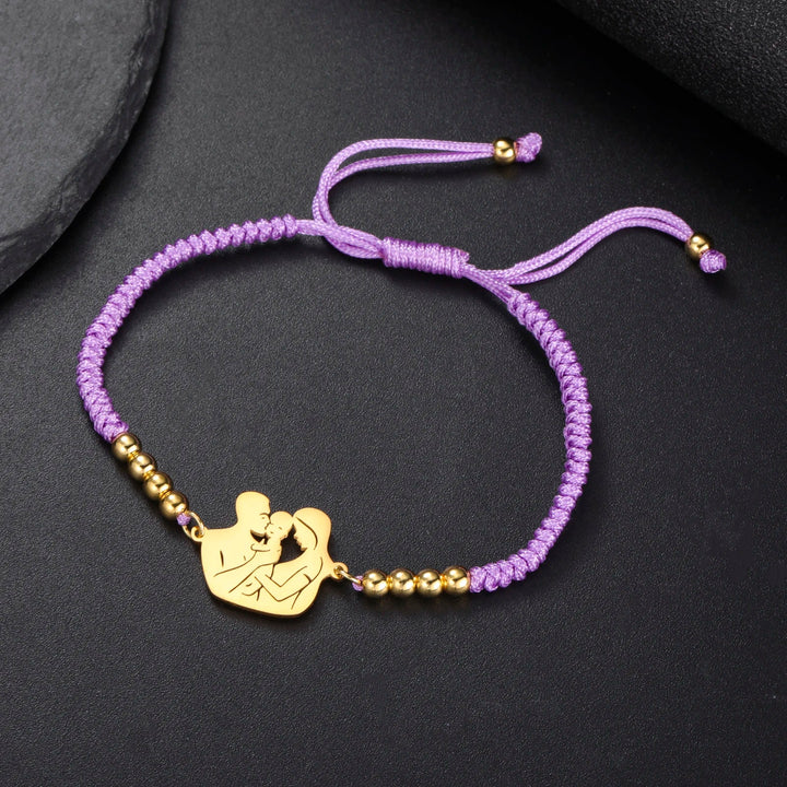 Liefdevolle familie armband