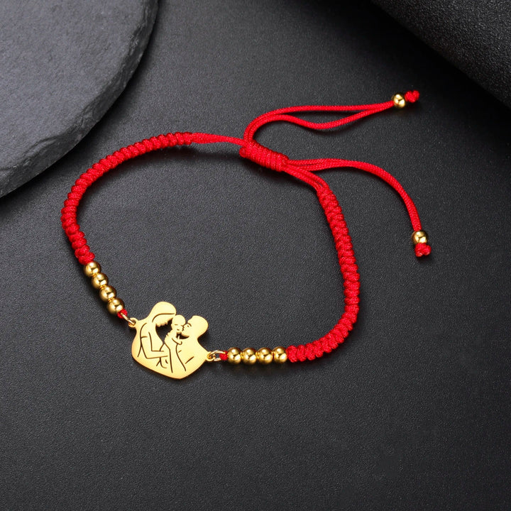 Liefdevolle familie armband