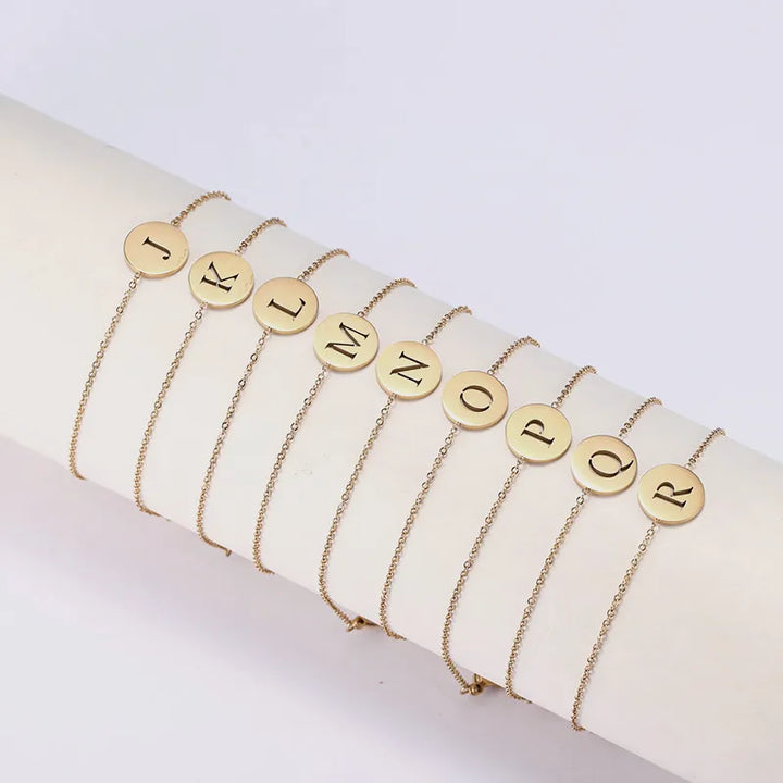 Prachtige Initialen armband