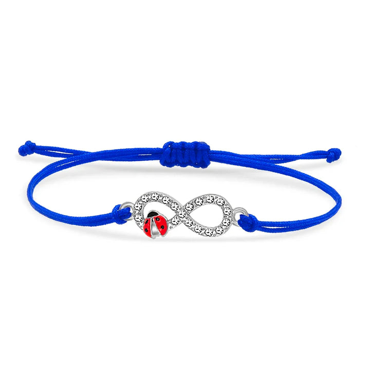 Lieveheersbeestje infinity armband