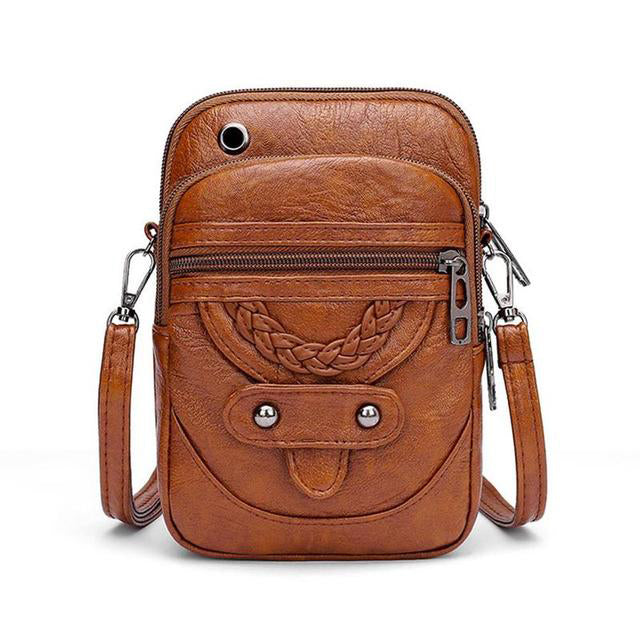 Vellana | Vintage leren crossbody tas