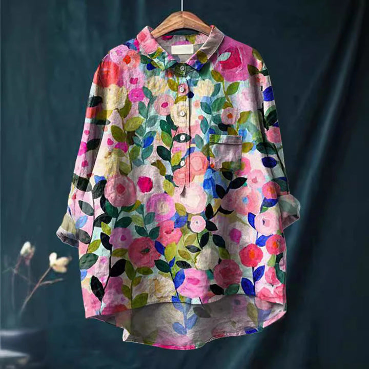 Loreen | Blouse met bloemenprint