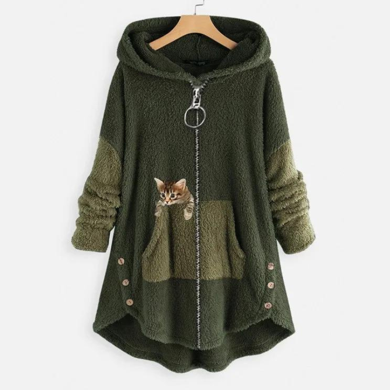 Clarice - Luxe Teddy Hoodie