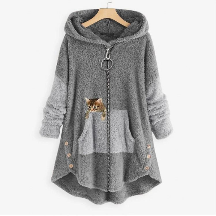 Clarice - Luxe Teddy Hoodie