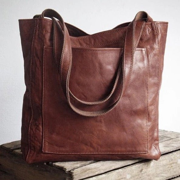 MARIJA™ | ELEGANTE LEDEREN SHOPPER