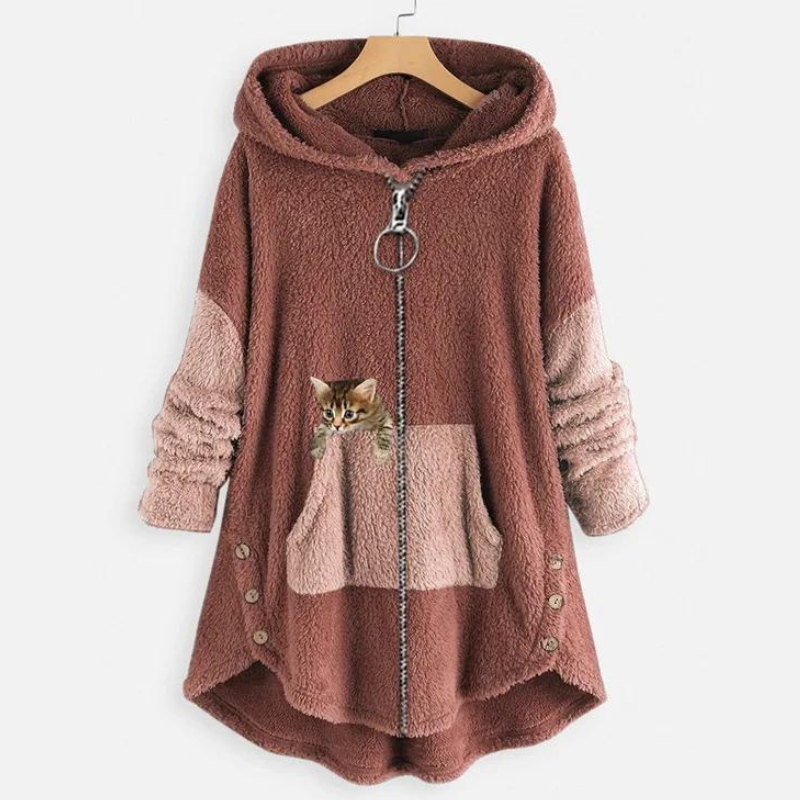 Clarice - Luxe Teddy Hoodie